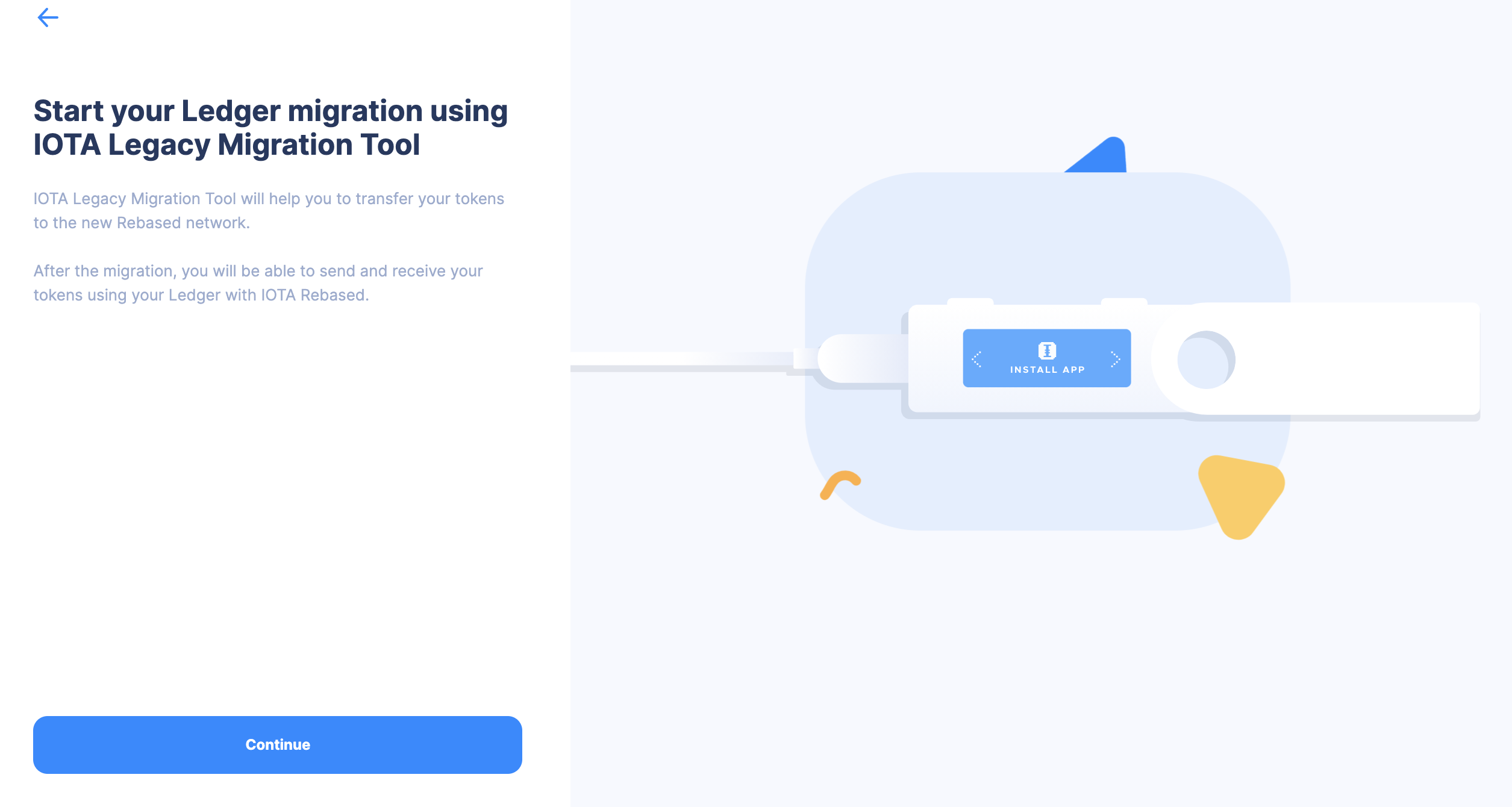 Legacy Migration Tool Ledger